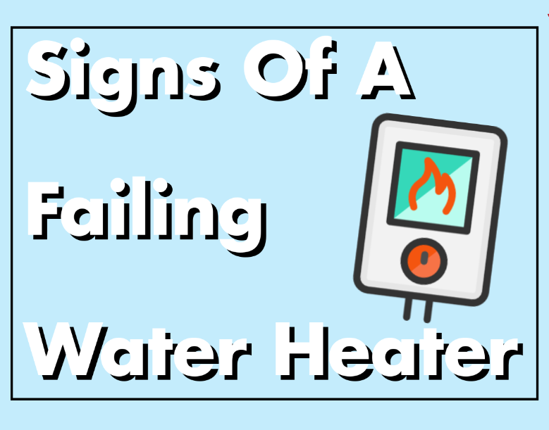 Sings Of A Failing Water Heater | Infographic