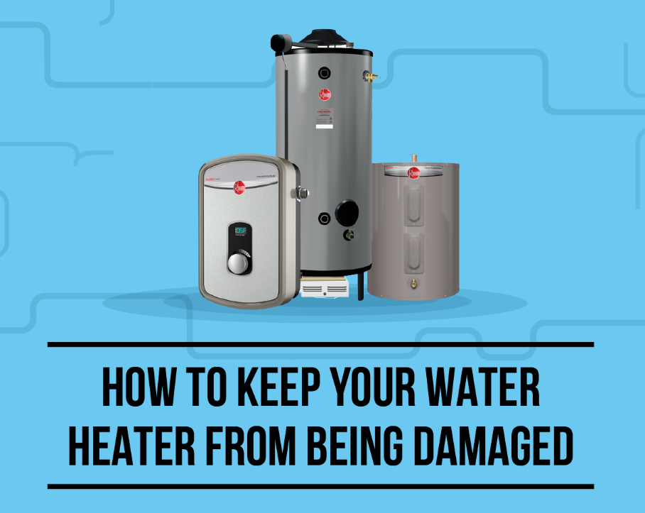 How To Keep Your Water Heater From Being Damaged | Infographic